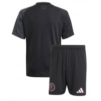 Inter Miami Fußballbekleidung Auswärtstrikot Kinder 2025-26 Kurzarm (+ kurze hosen)